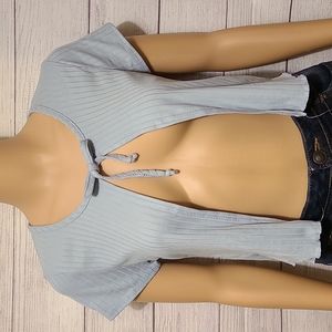 🚨3 for 10 Sexy Front Tie Cardigan